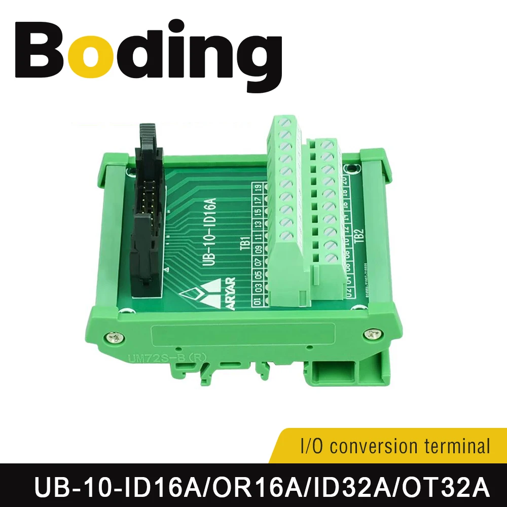 

Boding Delta Plc S Series Input And Output Terminal board Ub-10-id32a Ub-10-io32d Ub-10-or16a Ub-10-ot32a