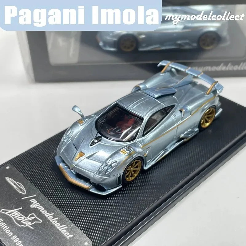 MC 1/64 Pagani ImoIa Legierung Motorfahrzeug Spielzeug Druckguss Metallmodell Sammlung Jungen Weihnachtsgeschenke