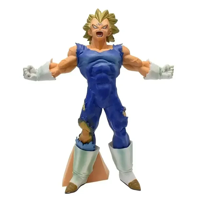 

New Dragon Ball Z Super Saiyan Prince Vegeta Figure Handpiece Magical Standing Posture Models Anime Ornaments
