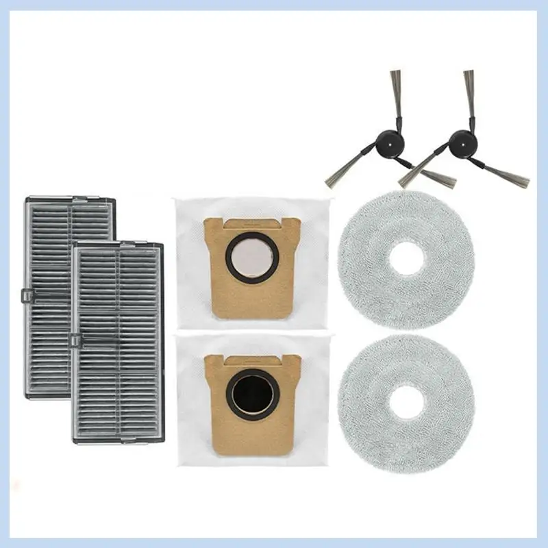 

EAS-Accessories For Xiaomi Mijia Sweeping Robot Accessories M40 Side Brush Filter Core Dust Bag Mop Cloth
