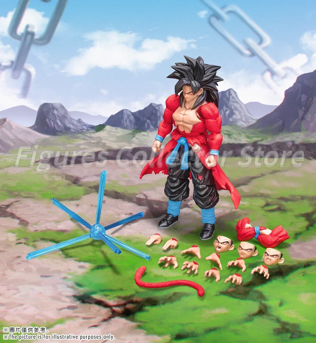 デモニアカルフィット DF ドラゴンボール SHF 超サイヤ人4 悟空