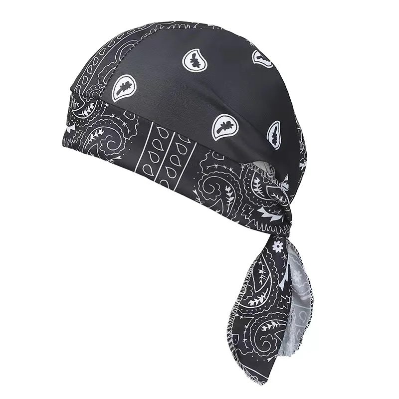 Paisley Printed Headscarf Man Women Scarf Summer Spring Cycling Pirate Hat Outdoor Fashion Motorcycle Hip-Hop Hiking Headband