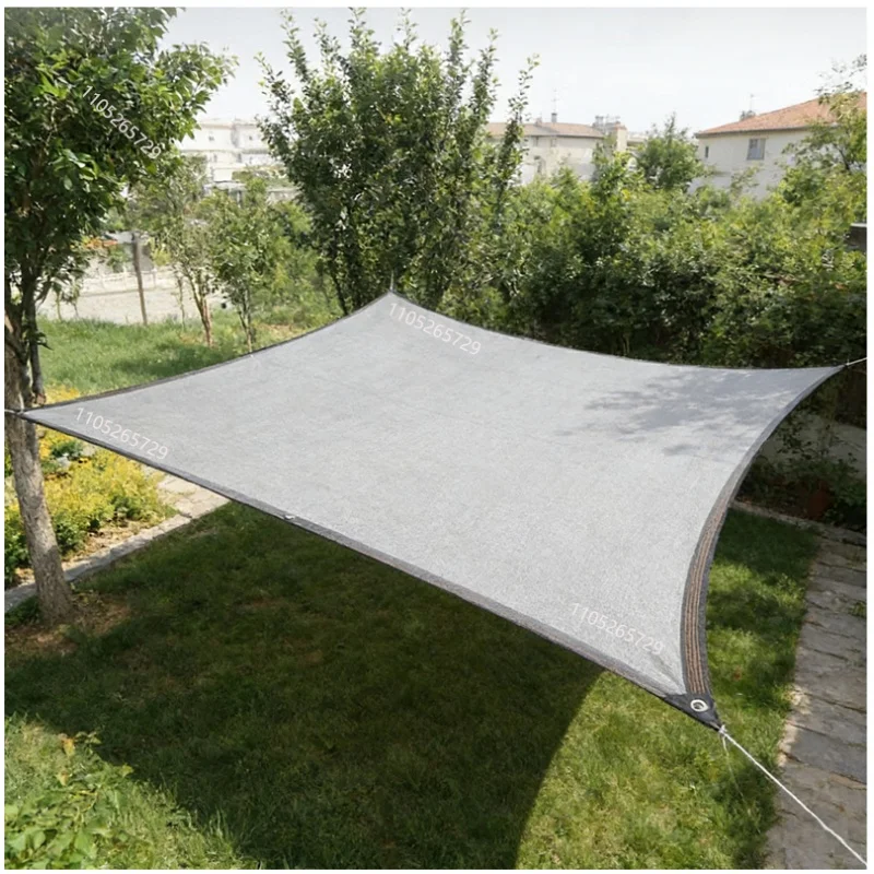 Grey Garden Sunshade Net, Terrace Sunshade Net, Camping Sunshade Net, UV Protection, HDPE Sunscreen Cloth, Pavilion Garden Garag