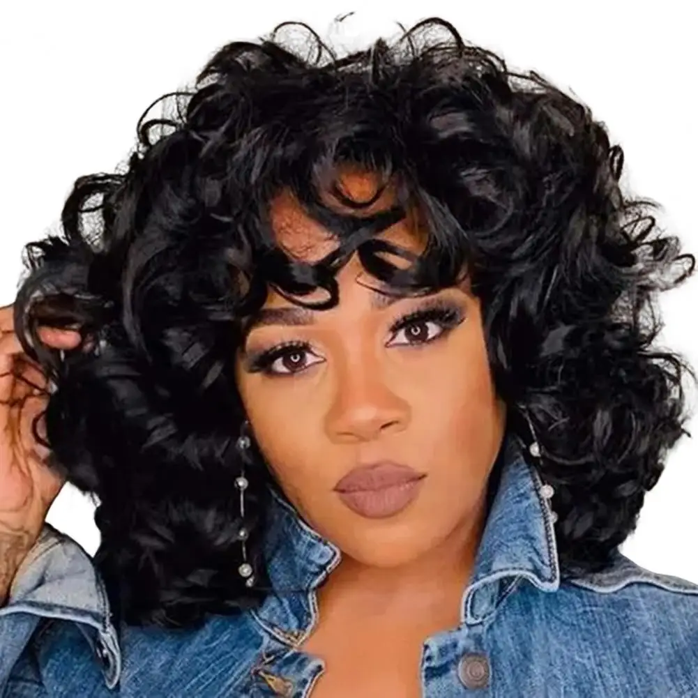 

Deep Wave Curly Edged Short Bob Human Hair Wigs Transparent Lace Front Wigs Brazilian Virgin Soft Human Hair For Black Woman