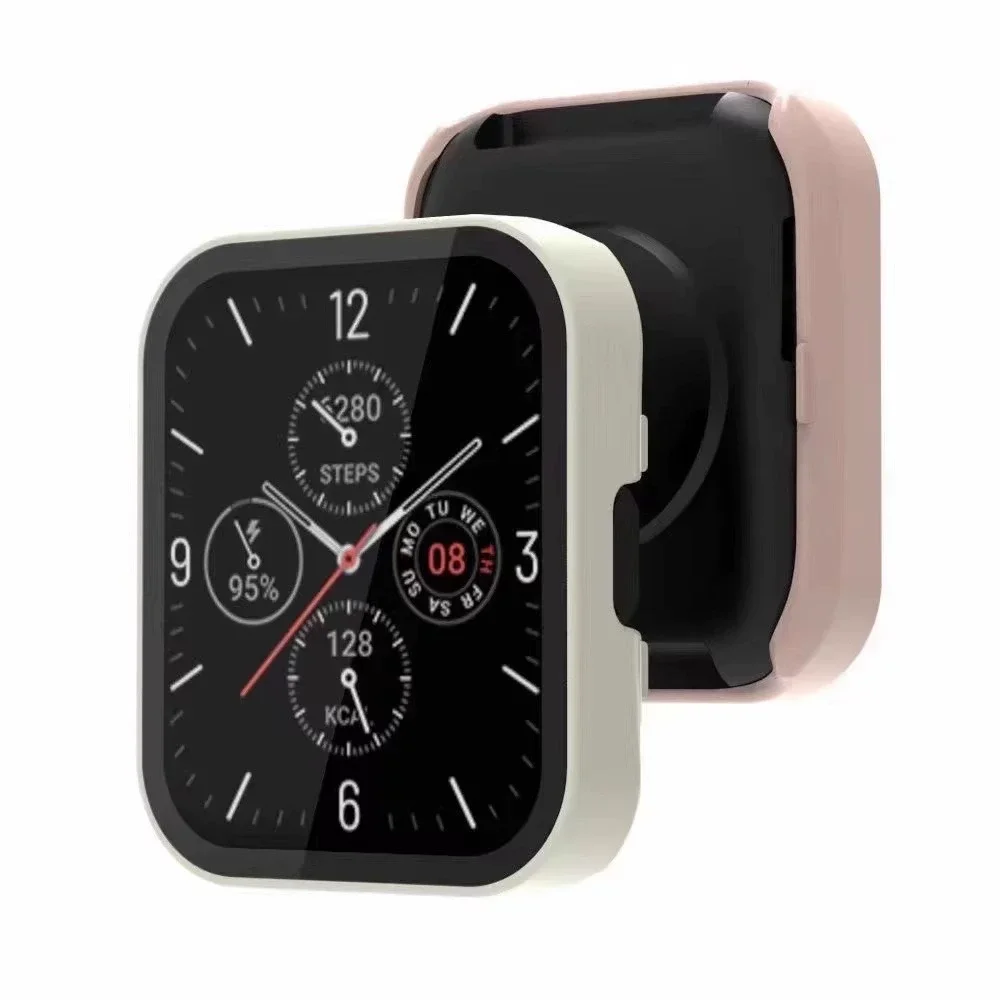 

For Amazfit BIP6 BIP 6 Screen Protector Case Protective Case Full Bumper Cover Tempered Glass Shell Anti-scratch Accessories