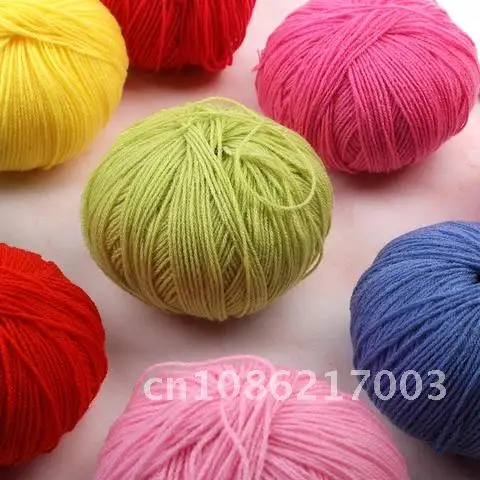 

1 Pcs Woolen Yarn Ball MIUSIE Colorful Cotton Yarn Home Sweater Wool Thick Yarns Hand Knitting For Scarf And Wool Supplies