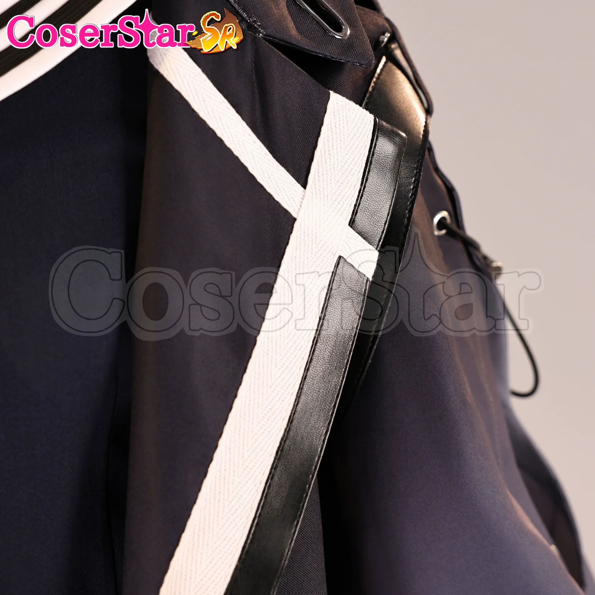 CoserStar-SR لعبة Wuthering Waves WuWa CHISA أزياء تنكرية فستان كرنفال الهالوين لعب الأدوار الهزلية شعر مستعار موحد