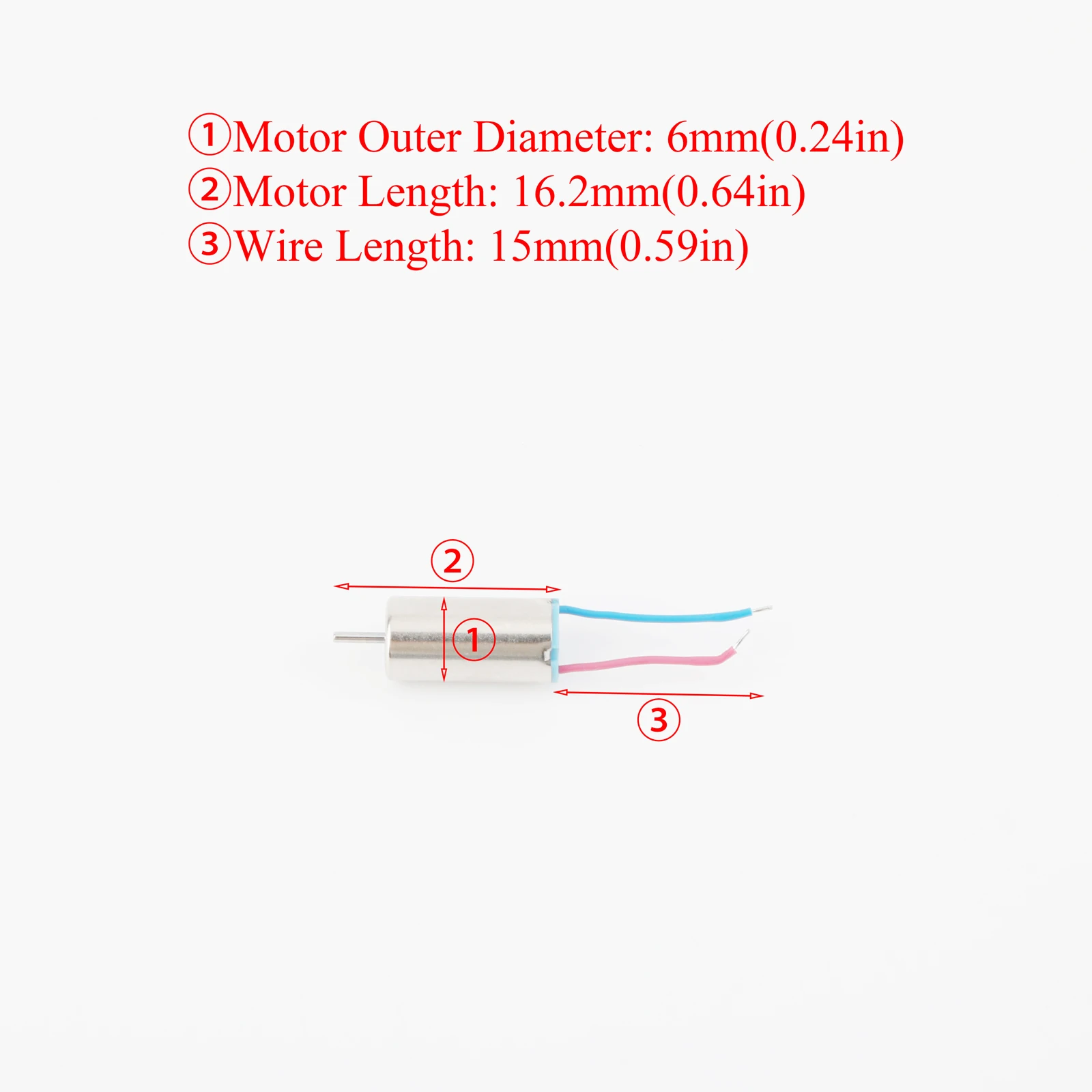 100/200PCS DC 3.7V Mini Coreless Motor 0612 63000RPM Micro Motor For DIY Aircraft RC Drone Quadcopter Engine Accessories