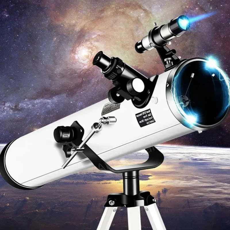 114MM Large Aperture Star Watching Bird Watching Moon and Sun Watching Telescope Professional Astronomical Telescope Monocular