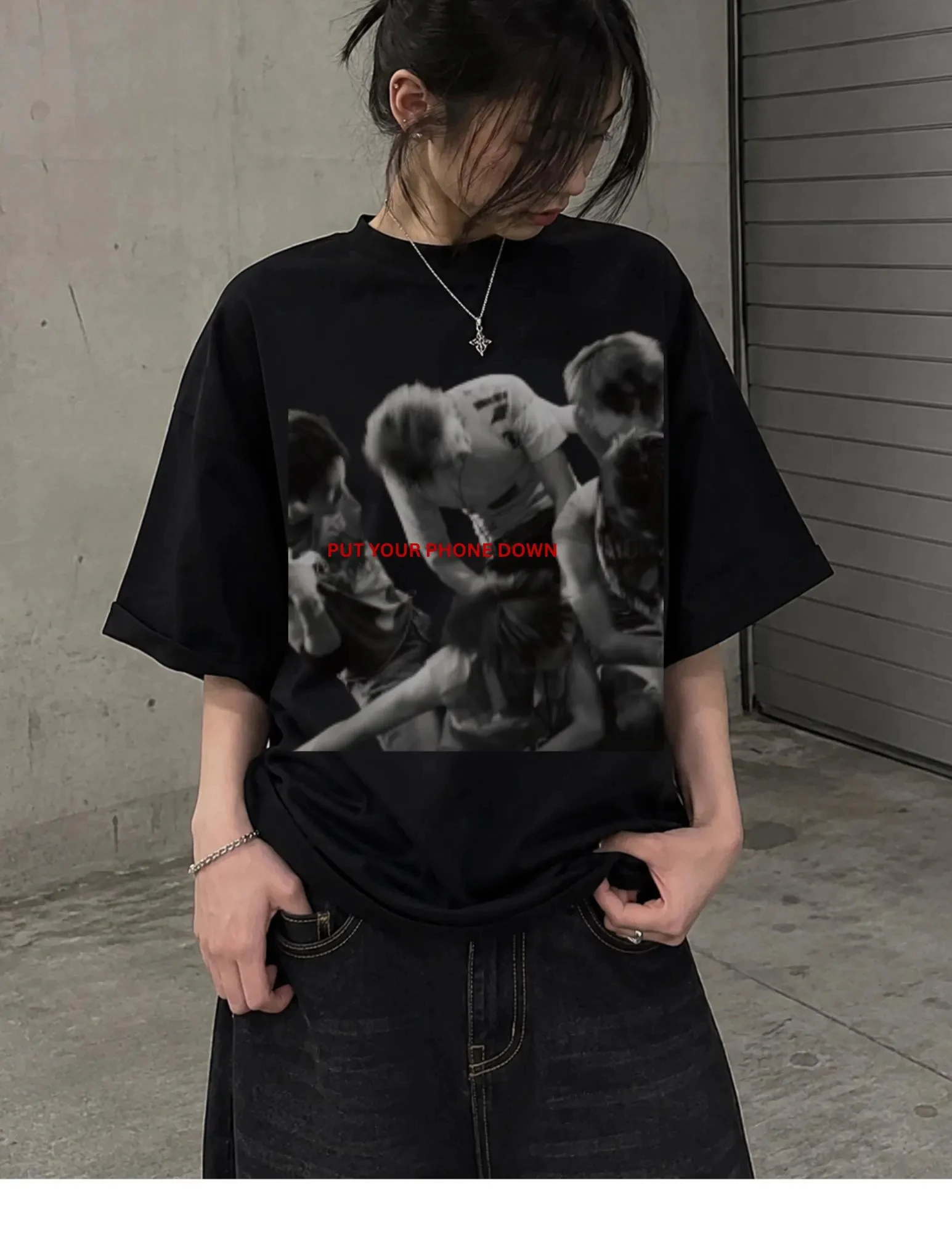 2026 CORTIS Tour T-Shirt, Vintage Kpop Konzert-Merchandise, Street-Style-Muster, Bequemes T-Shirt Y2k Ins – Detail 6