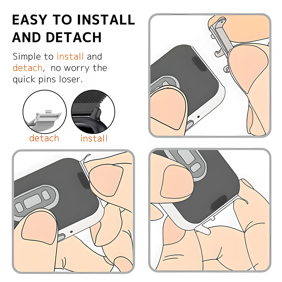 1 Paar Edelstahl-Adapter für Honor Watch X5i Smartwatch-Armband, Kompatibel mit 14mm, 20mm, 22mm Zubehör – Detail 4