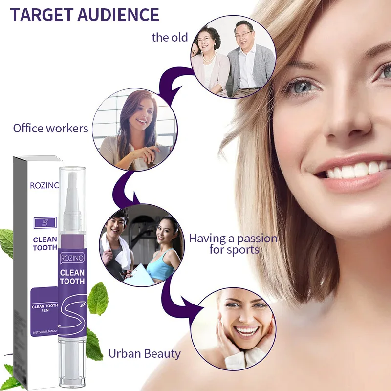 

Teeth Whitening Gel Purple Pen Bleach Tooth Dental Oral Hygiene Care Remove Plaque Stains Teeth Cleaning Essence Gel Toothpaste