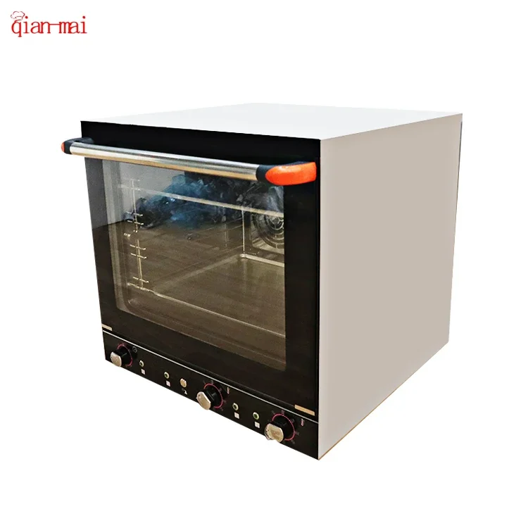 

Hot Selling Electric Counter Top 4 Trays Hot Air Convection Oven Pizza Bread Baking Oven For Restaurant & Home Kitchen