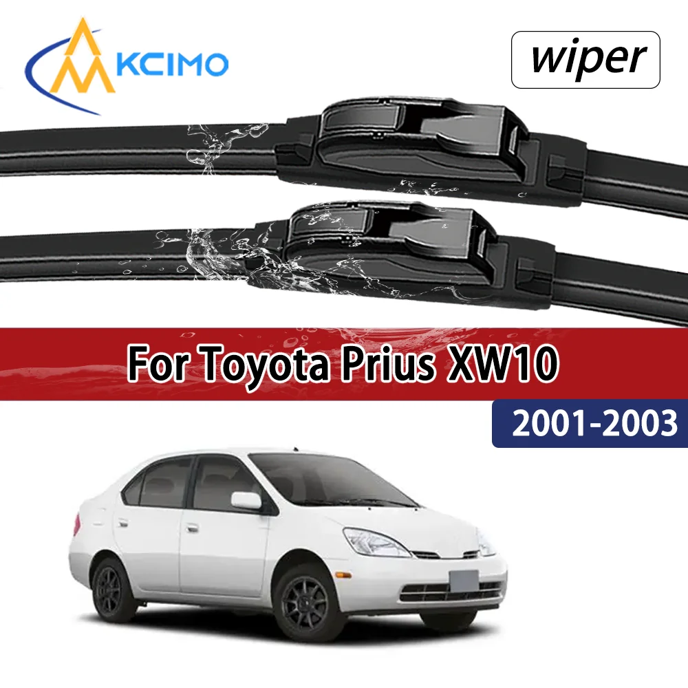 

For Toyota Prius XW10 2001–2003 2002 Compatible Durable Silent Front Wiper Blades Car Windscreen Auto Window Accessories