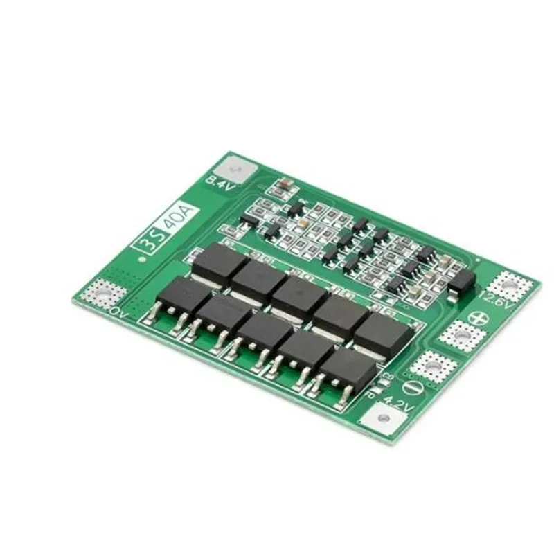 3S/4S 40A Li-ion Lithium Battery Charger Protection Board 18650 BMS For Drill Motor 11.1V 12.6V/14.8V 16.8V Enhance/Balance