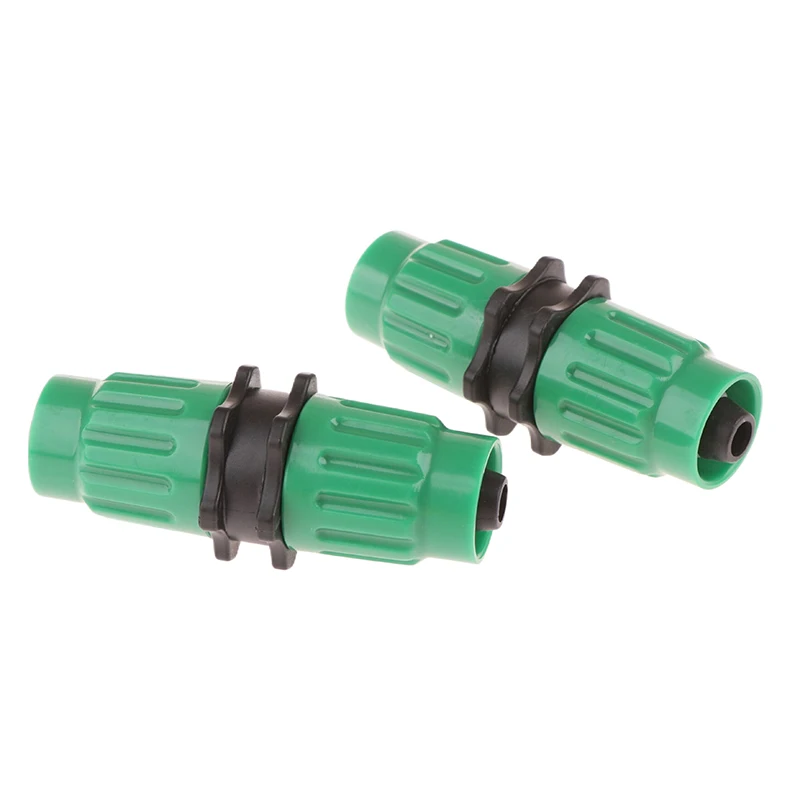 1Pc Expandable Garden Hose Repair Parts Dual-Channel Hose Female Male Connectors Pockets Hose For 3/4In 5/8In Garden Hose