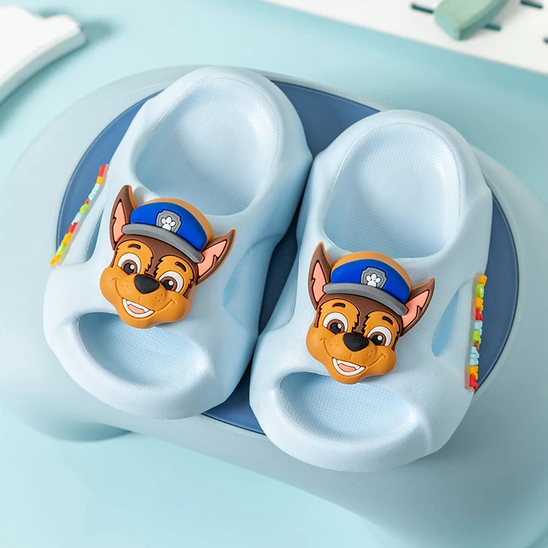 Paw Patrol Anime Chileren pantofole ragazzi Cartoon antiscivolo Anti-collisione bagno Indoor Home estate Slip-on sandali per ragazzi