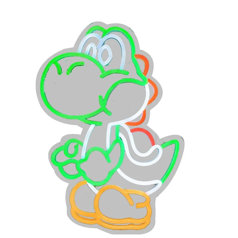 SEWS-Dinosaur Led Neon Sign Dinosaur Led Neon Sign Lamp For Bedroom, Study, Bar, Game Room, Club Decor