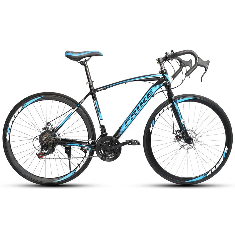 

FREIKE 700C Adult Road Bike Mountain Racing Bicycle 21 Speed Disc Brake Commuter Cycling Drop Bar Off Road MTB Shimano Gear