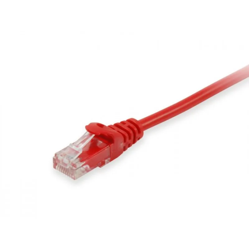 Equip network Cable U/UTP Cat.5e-lash 0.50m-Red Color EQ825427 tintasycartuchos.com