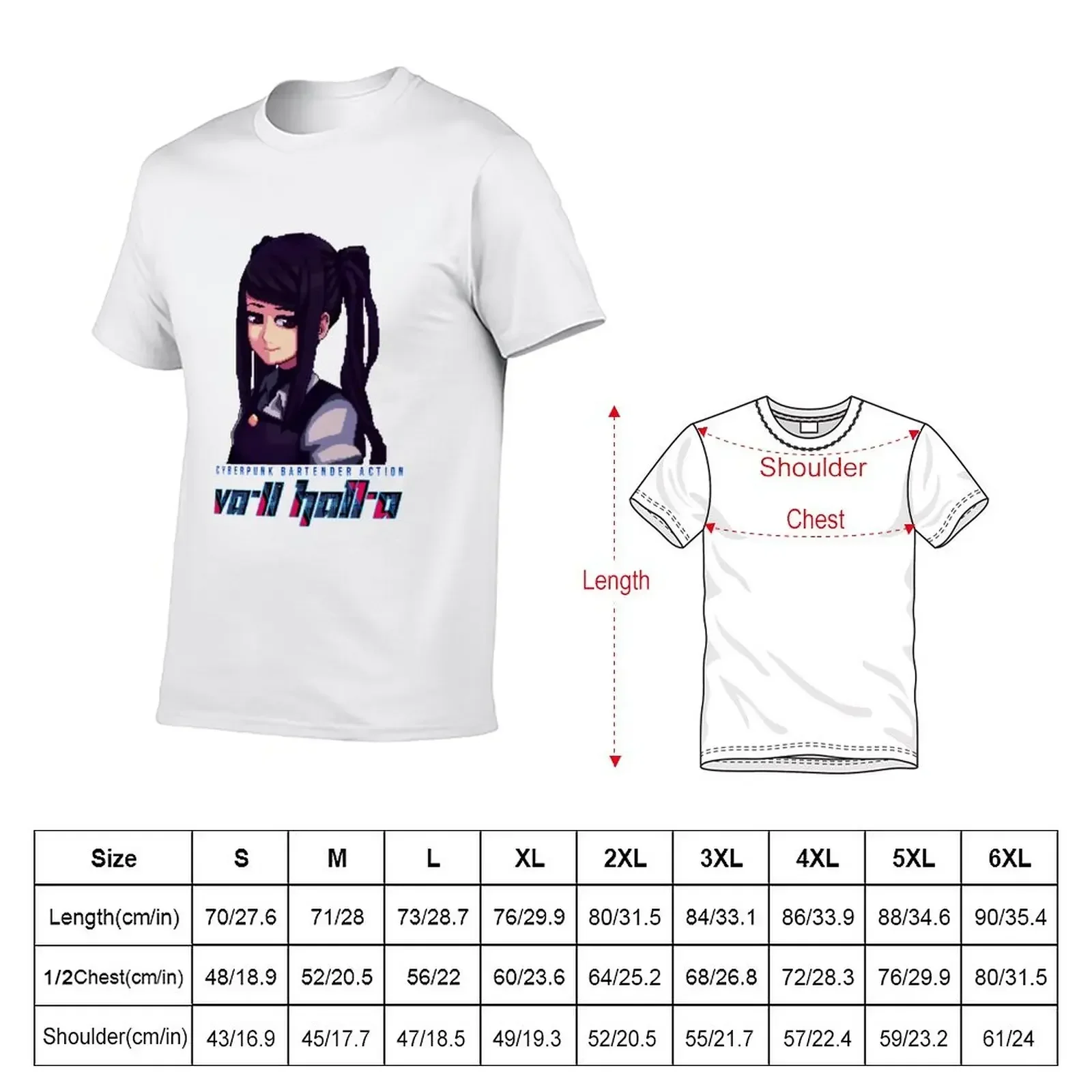 Julianne Stingray VA-11 Hall-A T-Shirt heavyweights kawaii clothes Men's t-shirt