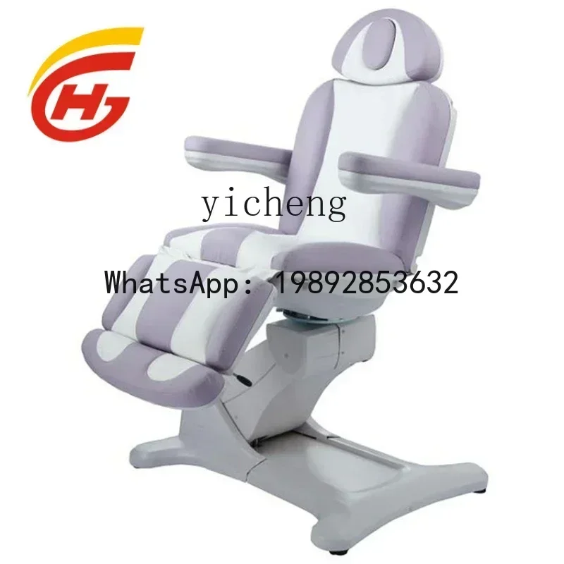 LYY Electric Beauty Bed  Folding  Tattoo  Split Leg Rotating Multi-Function Pedicure Chair