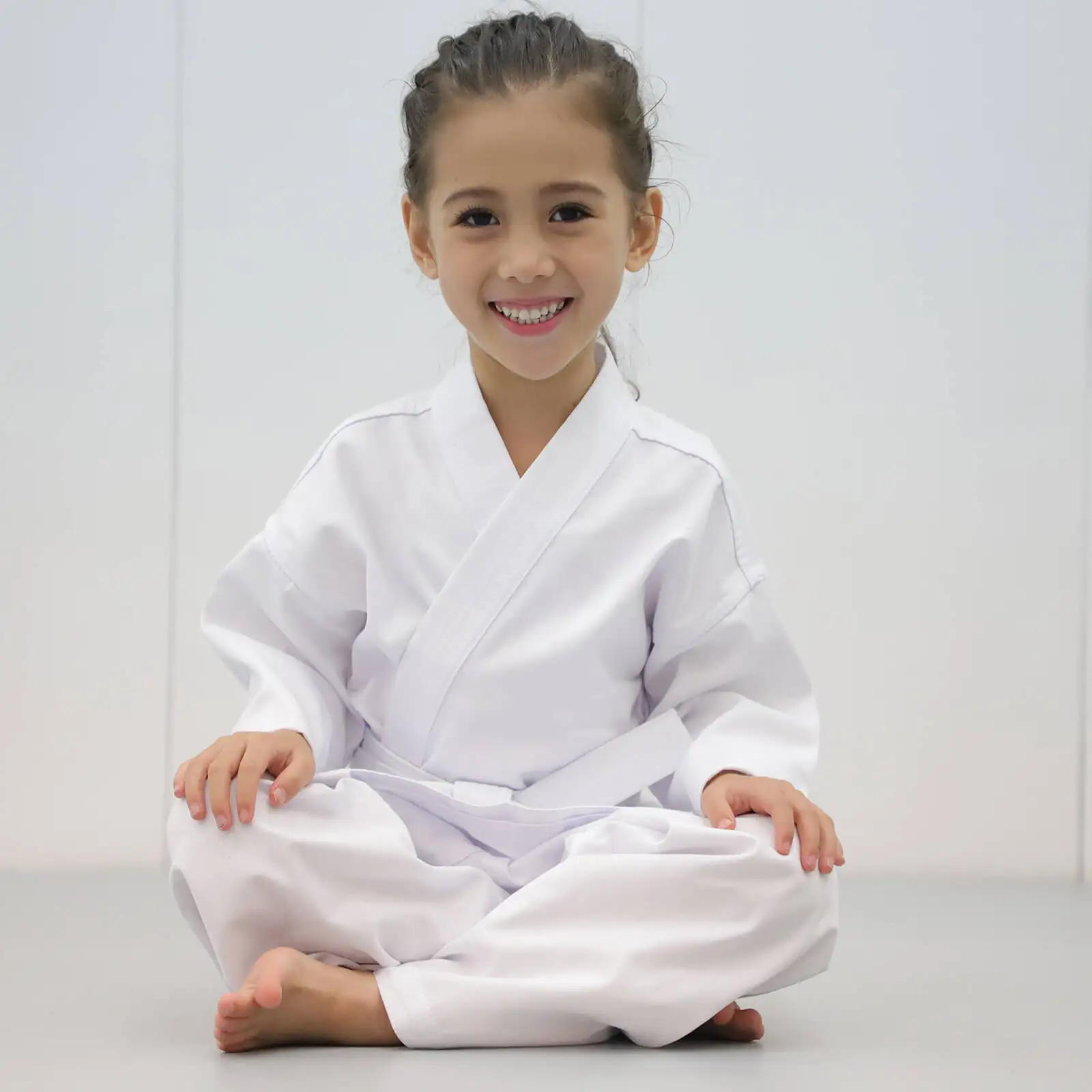 Tuta da allenamento per studenti uniforme da karate di alta qualità per bambini e adulti, traspirante C