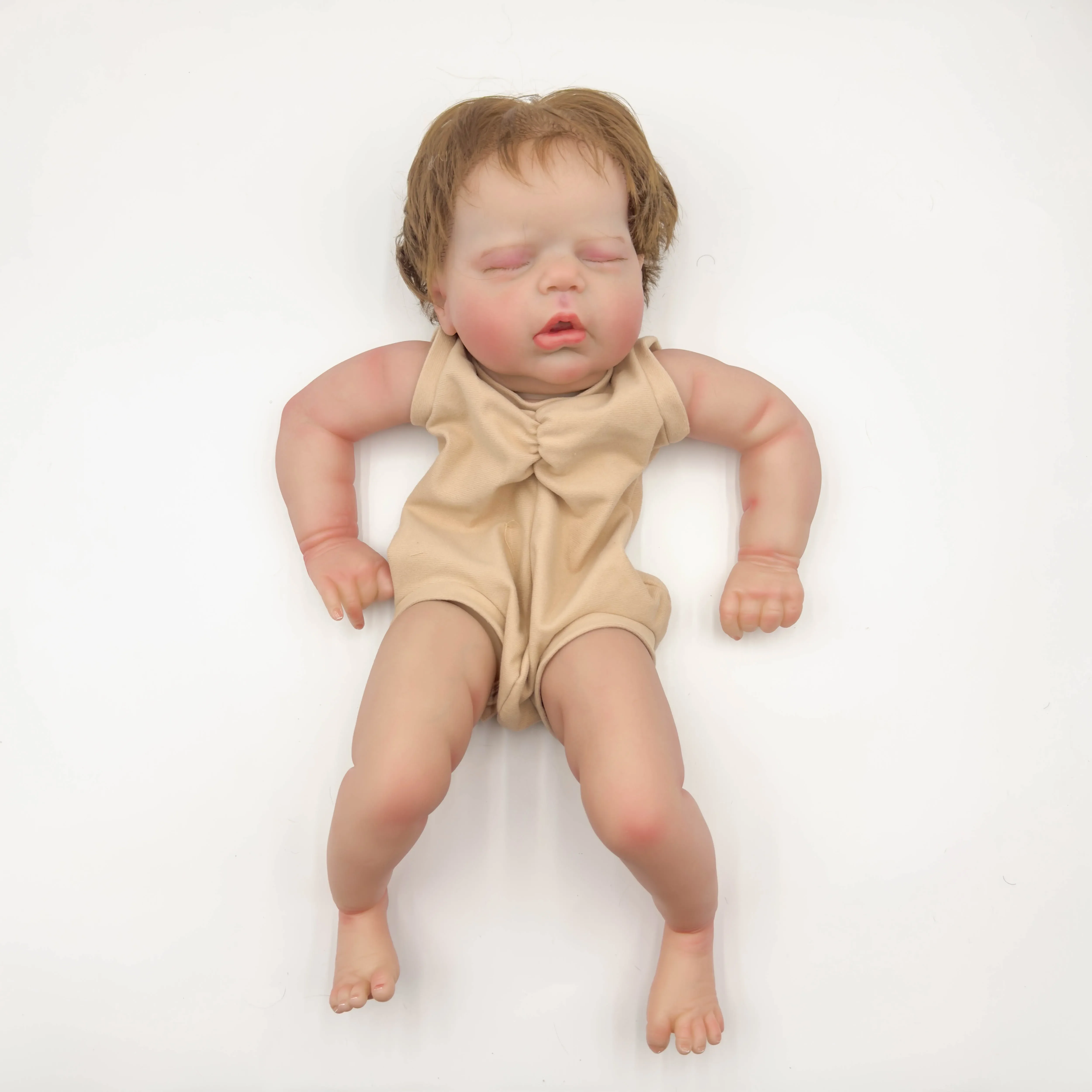 

DLS 22-дюймовый реалистичный комплект куклы реборн Alexis Baby уже окрашенные незавершенные части куклы DIY игрушки с волосами ручного корня