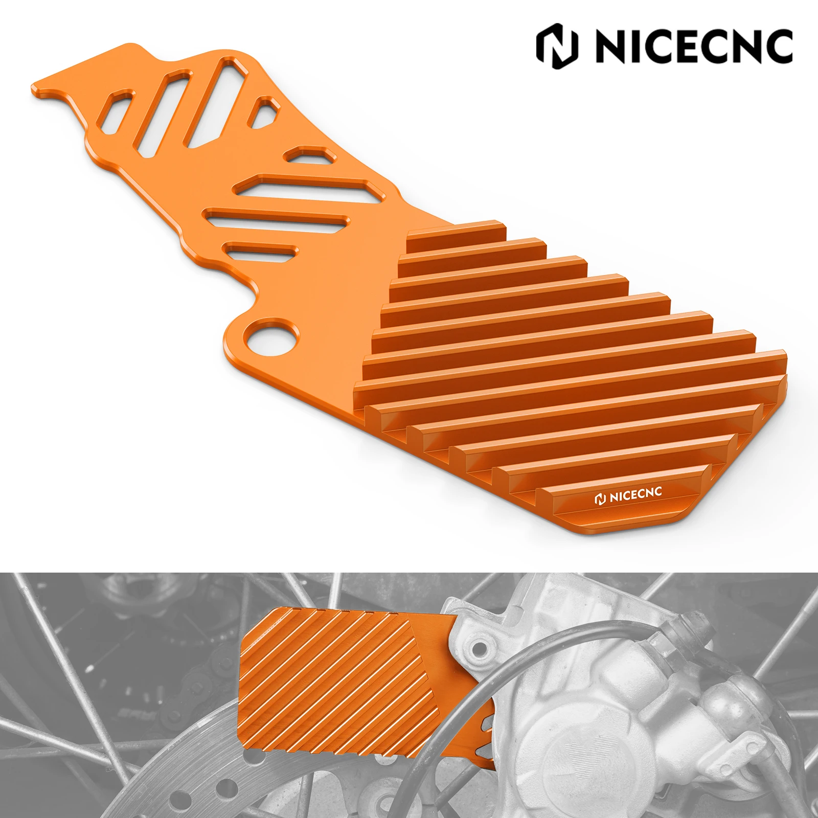 

Rear Brake Heat Sink Caliper Cooler For KTM 690 Enduro R 690 SMC R HUSQVARNA 701 Supermoto Vitpilen Svartpilen Enduro R 18-2020