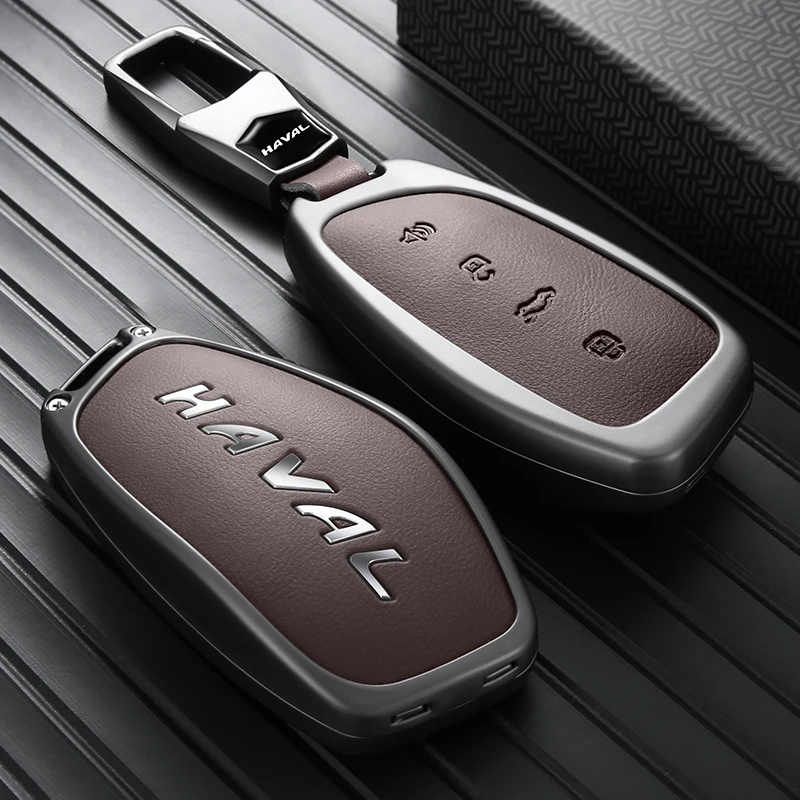 Car Key Protector For GWM Haval H6 H7 H9 F7x Key Fob Case Zinc Alloy Dargo Raptor Full Cover Anti Scratch Anti Fall Accessories