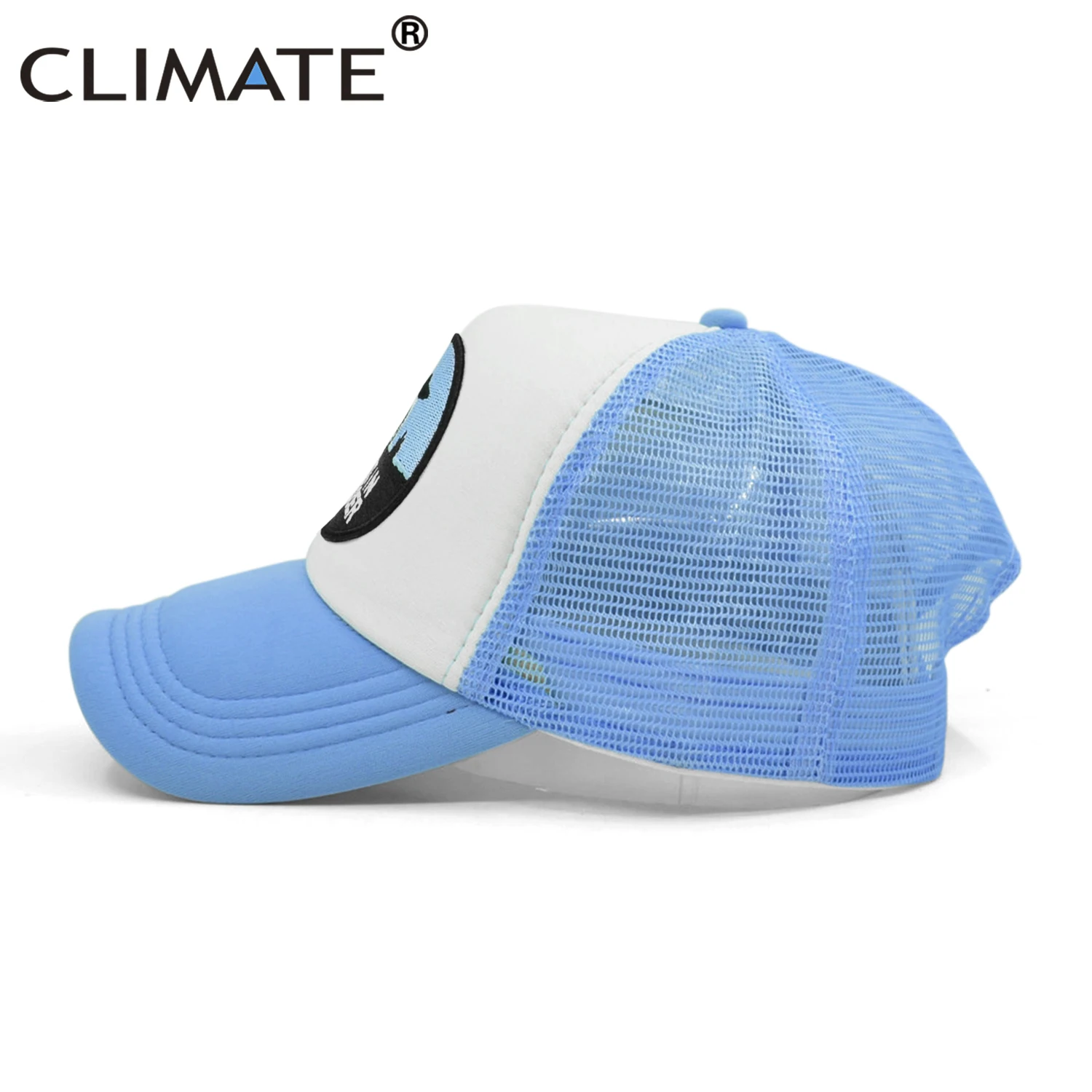 CLIMATE New Cool Alien Cap UFO Loser Trucker Cap for Summer Funny Get In UFO Loser Hat Baseball Cap Cool Summer Mesh Hip Hop Cap