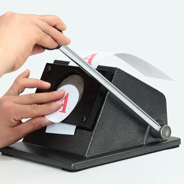 Badge Cutter, Badge Paper Slicer, Chest Badge Bar, Card Cutter, Picture Circular Paper Slicer, Table Pliers Machine
