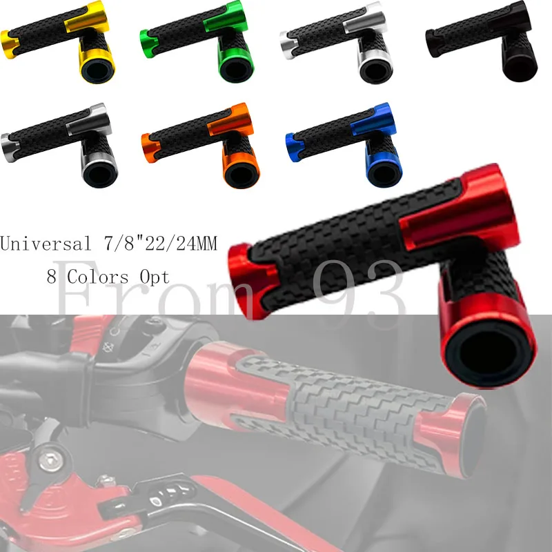 For Honda CBR 600 F2 F3 F4 F4i CB599 CBR600RR CBR1000RR CB900RR Motorcycle 7/8'' 22MM CNC Handlebar Grips Handle Grip Handle bar