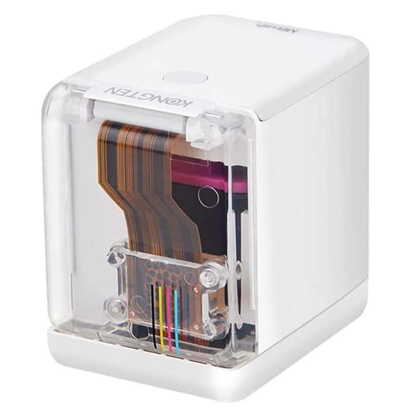 Handheld Three Color Thermal Inkjet Mini Food Printer For Bread Coffee Latte Art Cake Diy Edible Ink Mini Color Printpen