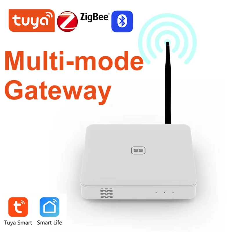 Tuya Multi-Mode ZigBee Bluetooth Gateway Hub Wireless Smart Home Appliances Remote Controller Bridge Support Alexa Google Home