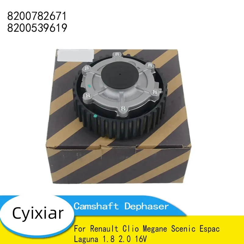 Camshaft Dephaser Pulley Gear for Renault Clio Megane Scenic Espac Laguna 1.8 2.0 16V 8200782671 8200539619