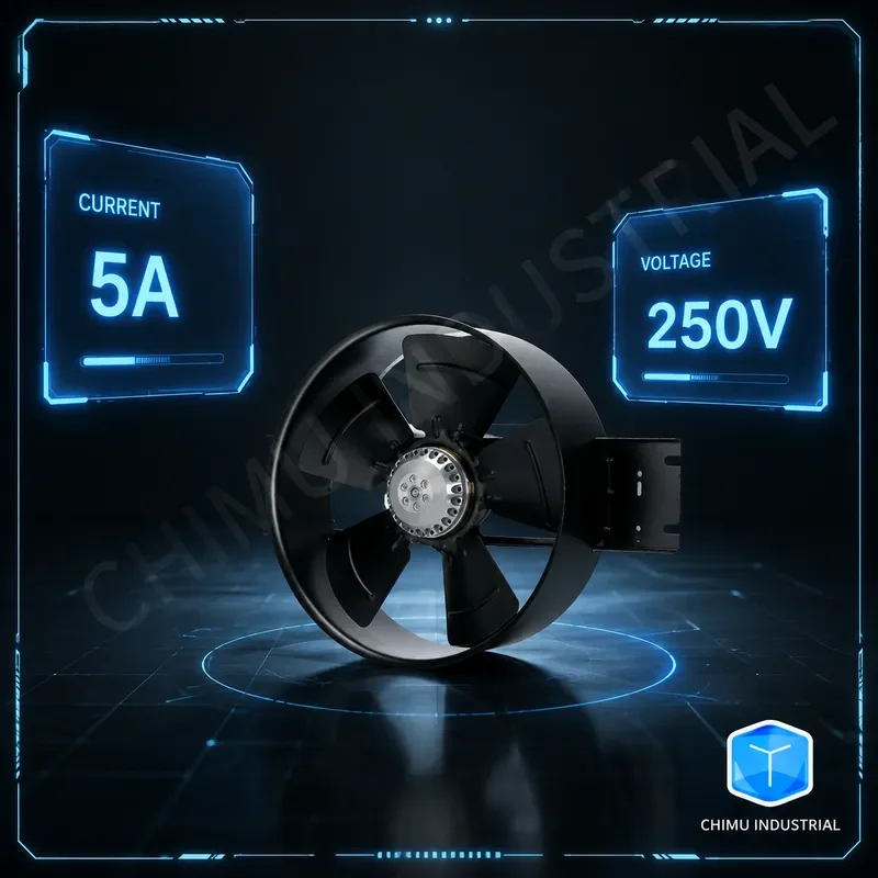 【CHIMU INDUSTRIAL】 for 300FZY6-D 7-D 8-D Axial Flow Fan 220V 380V Iron Large Air Volume Cooling