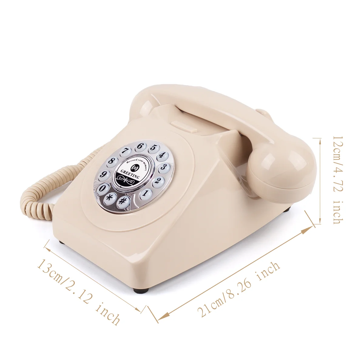 Vintage Audio Gästebuch Großhandel Hochzeit Party Audio Gästebuch Telefon DIY Original Gästebuch Telefon Hörbuch Audiolibro – Detail 5