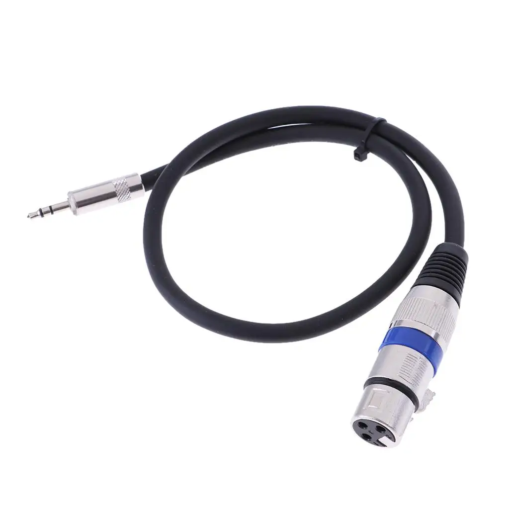 3,5-mm-Stecker auf XLR-Kabel, 3,5-mm-Stecker auf XLR-Buchse Audiokabel für Mikrofon