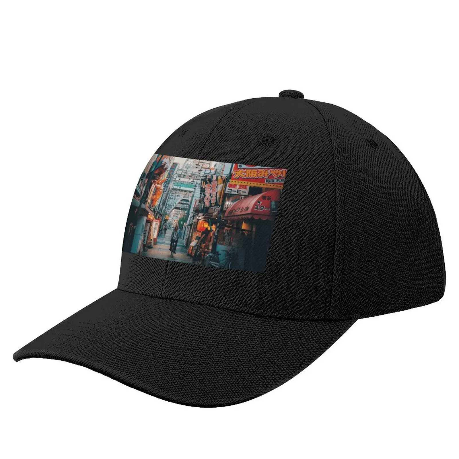 

Osaka Tower Tsutenkaku Japan Baseball Cap fashionable Horse Hat Women's Hats For The Sun Men's