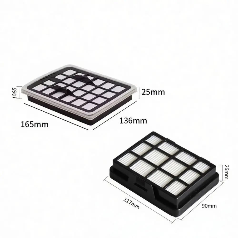 Replacement Vacuum Parts Filter Cotton Set With Brush Head For Midea C7 C91 C1Lady R1Lady C6 Household Appliance Components