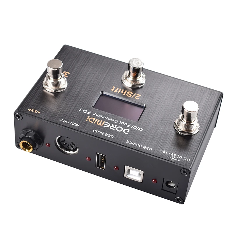 DOREMiDi MIDI Foot Controller (FC-3) MIDI Controller Designed That Can Be Used for Foot Control
