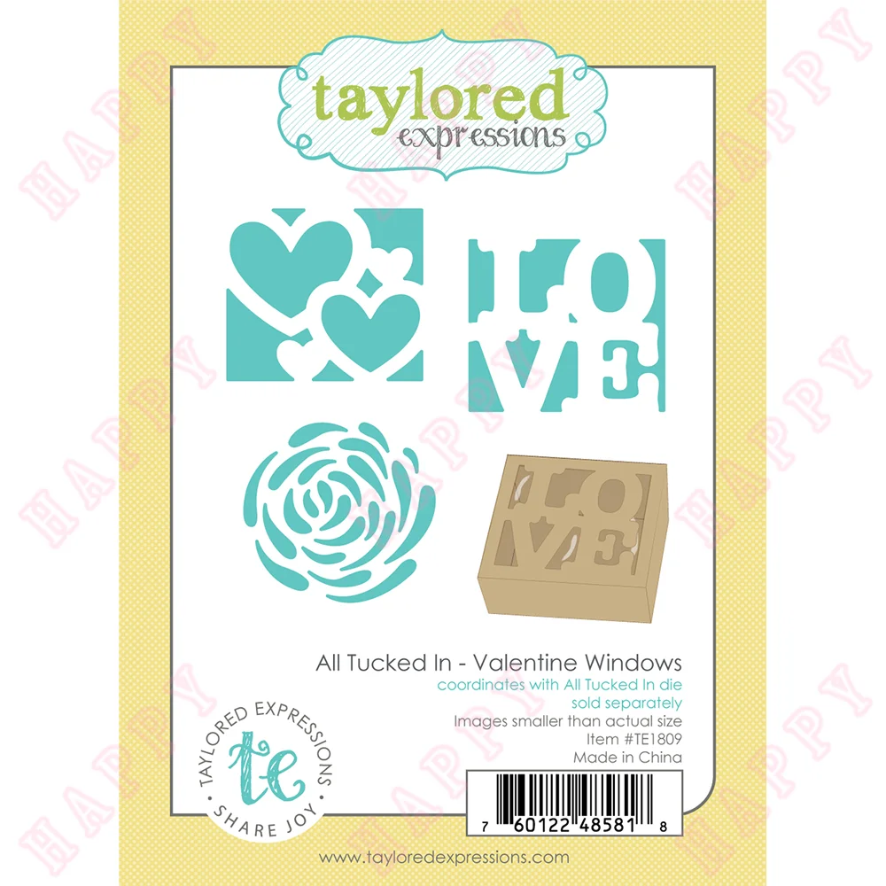 

Valentine Windows Metal Cutting Dies For Scrapbooking Diary Decoration Paper Craft Embossing Template DIY Greeting Card Handmade