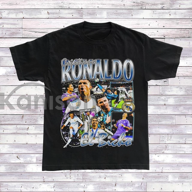 Vintage Ronaldo purchases tshirt