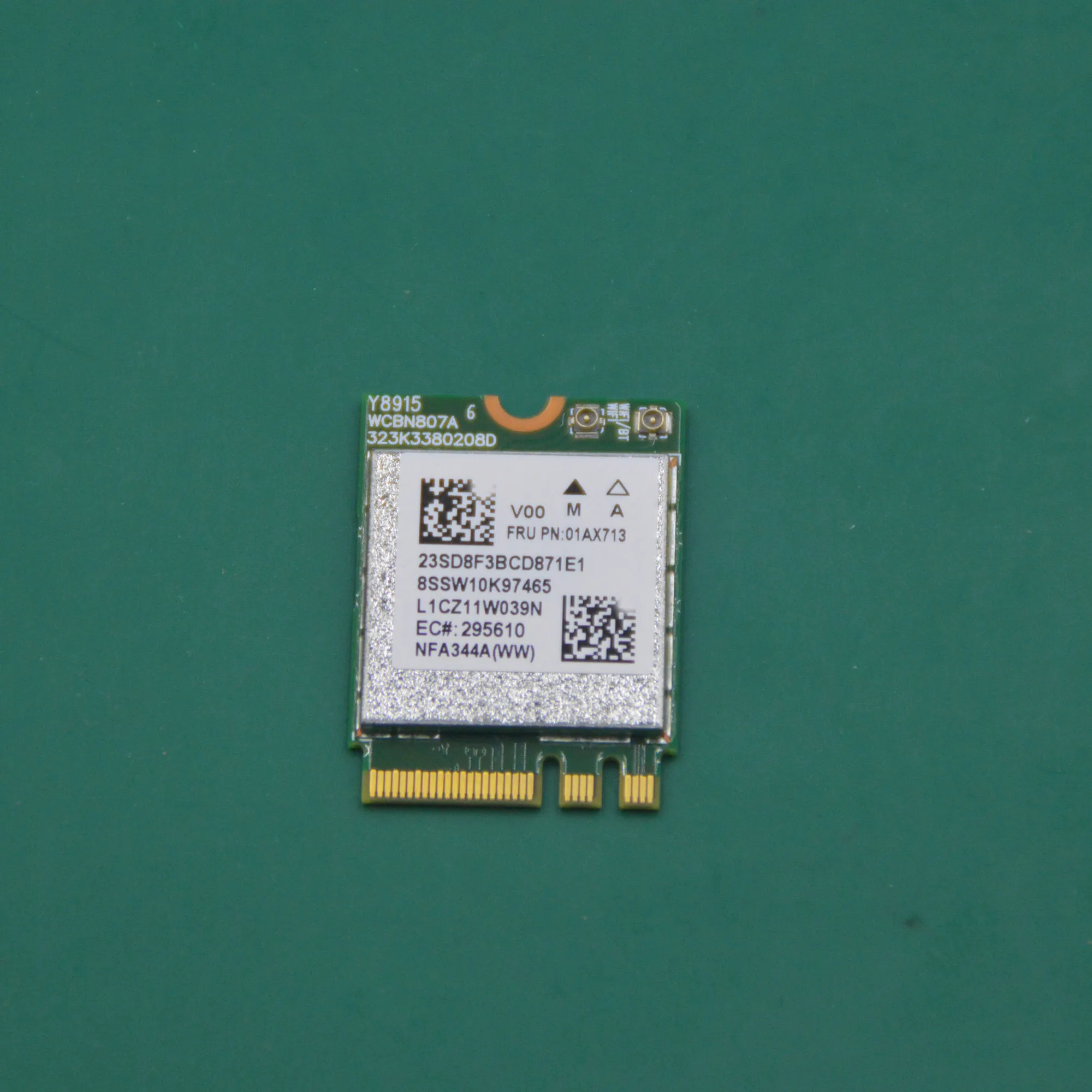 

Wireless WiFi Card 01AX713 NFA344A for Lenovo ThinkBook 14 G3 15 G3 P320 M.2 802.11ac Bluetooth 4.1
