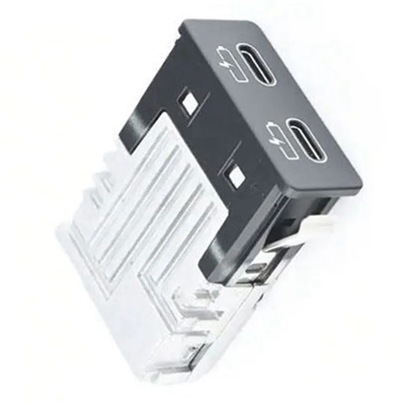 كفاءة لسيارات BMW I3 I4 3Er X5 G28 G20 G26 G18 2021-2023 مقبس USB Type-C منفذ شحن السيارة 84105A84160