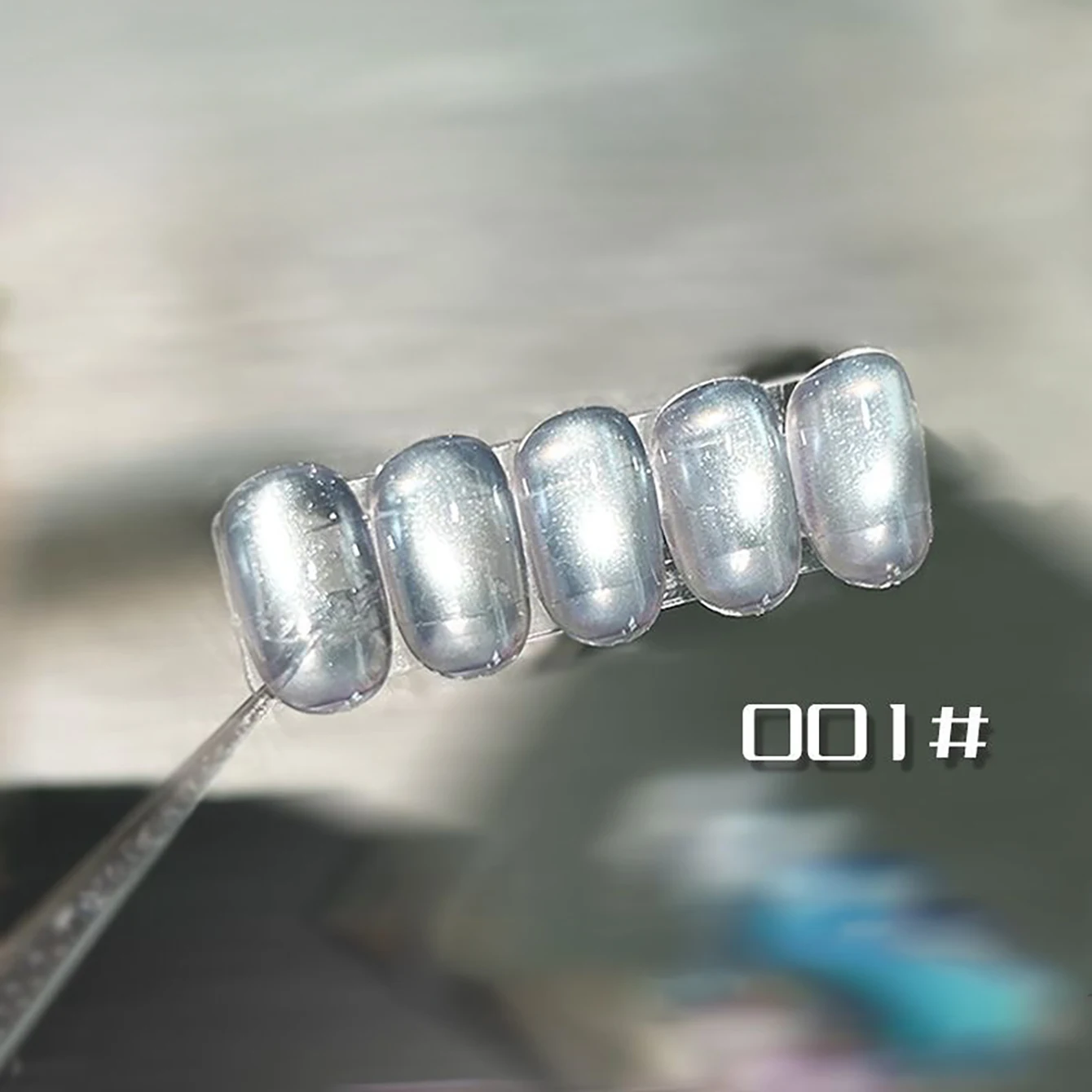 1pcs TC New Mysterious Island Cat Eye Gel Nail Polish Purple High Density Magnetic Powder Blue Cat Eye Nail Art Nail Supplies