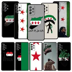 Syria flag Phone Case for Samsung A51 A71 A21S A12 A11 A15 A25 A31 A41 A52 A32 A23 A33 A53 A73 A03S A05S A13 5G A72 Cover