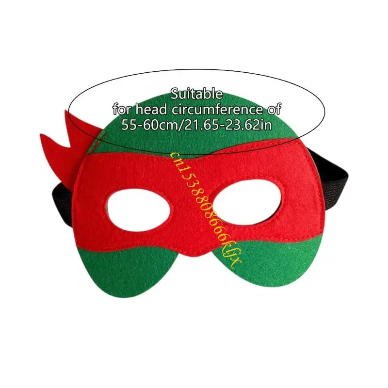 Filzanime Eye Maske Kostüm Party Maske Maskeraden Maske Cosplay Halloween Kostüm Dressing Maske für Kinder Jungen Mädchen 066c