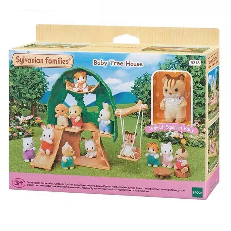 Original Sylvanian family Fashion Play Set Princess Dress Up Rainbow Fun Nursery Ternurines Kawaii Collection regalo di compleanno